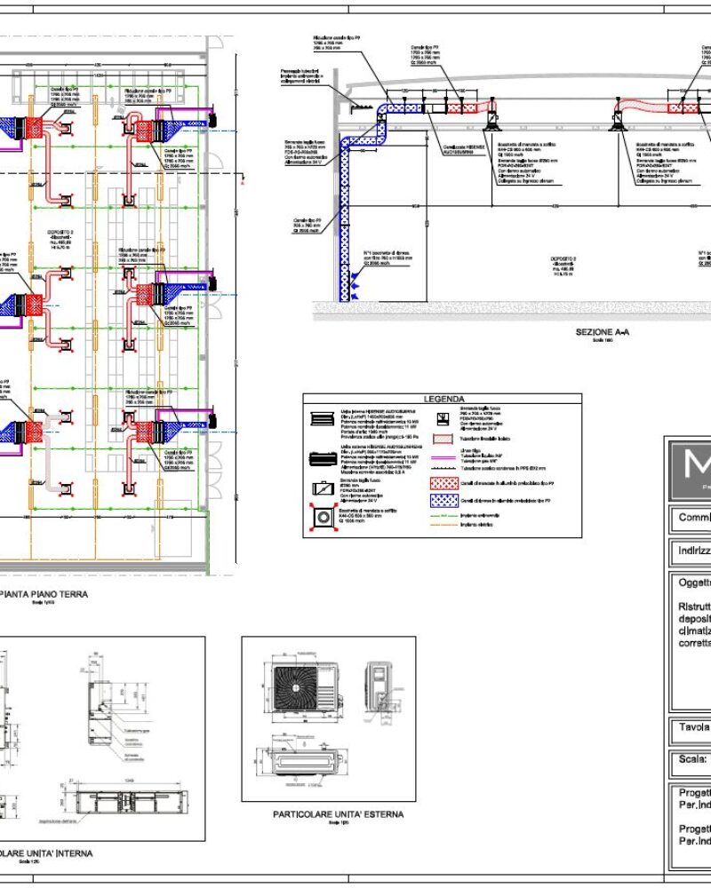 Capannone Deposito Istologico-Ospedaletto Pisa