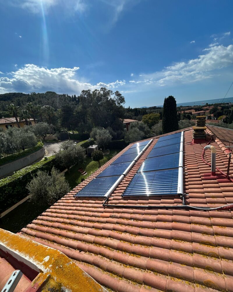 Riqualificazione Energetica-Condominio Montenero Installazione Solare Termico