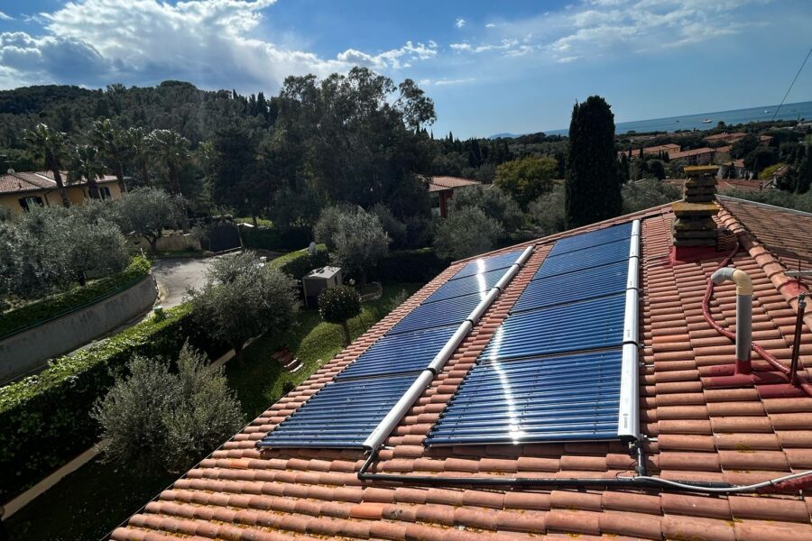 Riqualificazione Energetica-Condominio Montenero Installazione Solare Termico
